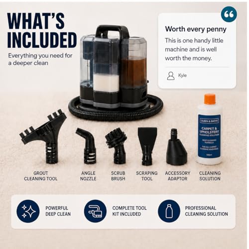 Olsen & Smith 1600W Dual-Tank Spot Cleaner: image 7
